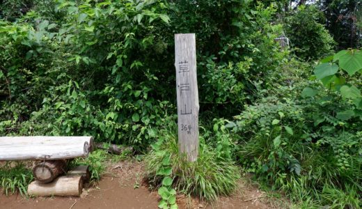 町田の最高峰の草戸山と大戸緑地