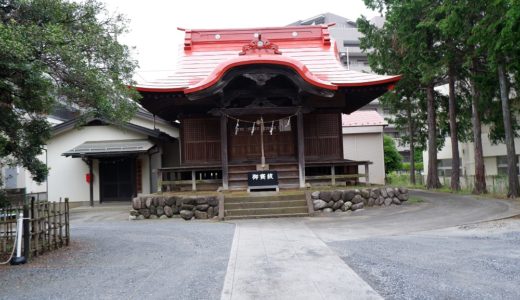 多摩センター近くの乞田八幡宮と豊ヶ丘北公園