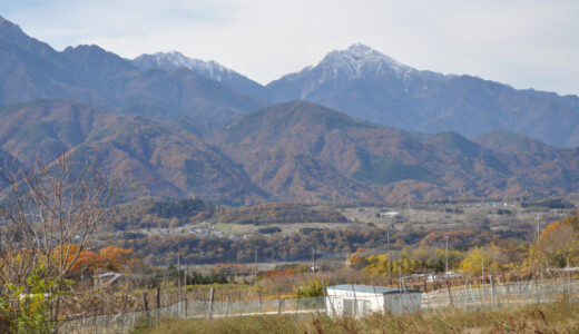 富士山、甲斐駒・鳳凰三山、韮崎の夜景 撮影に最適　銀河鉄道展望公園