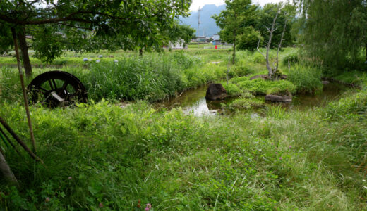 北杜市 台ケ原宿の側にある　ほたる親水公園にいってみた