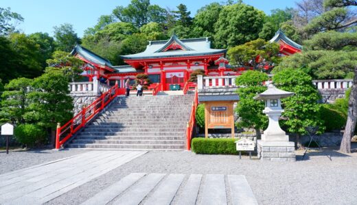 御朱印あつめ　境内と名前が魅力的な足利織姫神社
