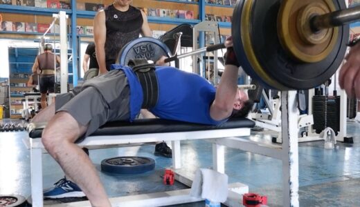 ベンチプレス　６６歳で１２０ｋｇを挙げたプログラムを紹介します！