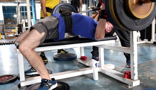 ベンチプレス ６８歳でも１２０ｋｇを挙げたい！！ 短期間でピーキングをしてみた